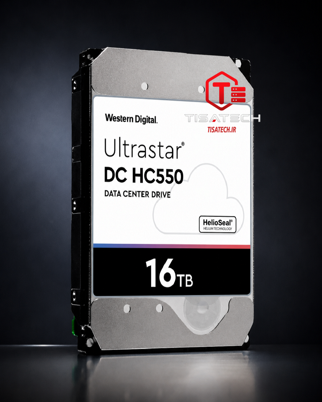هارد وسترن دیجیتال ۱۶ ترابایت اولترا استار western digital HC550 16TB