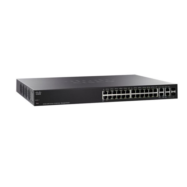 سوییچ شبکه 24 پورت sf300 سیسکو CISCO sf-300-24port POE
