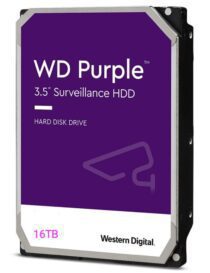 هارد دیسک وسترن دیجیتال ۱۶ ترابایت بنفشwestern digital purple 16TB HDD