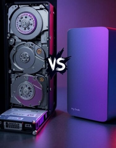 تفاوت هارد اینترنال و اکسترنال: راهنمای کامل مقایسه و انتخاب