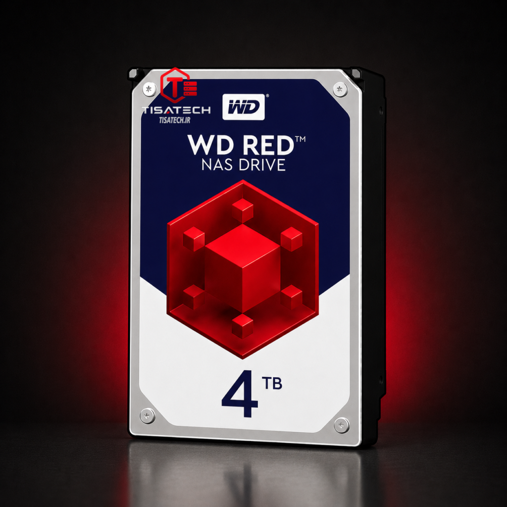 هارد وسترن دیجیتال ۴ ترابایت قرمز استوک WD RED 4TB NAS