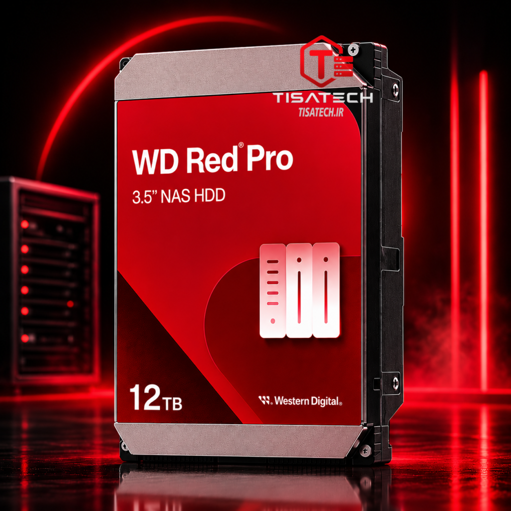 هارد وسترن ۱۲ ترابایت قرمز مدل red pro