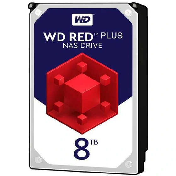 هارد وسترن ۸ ترابایت قرمز مدل red plus